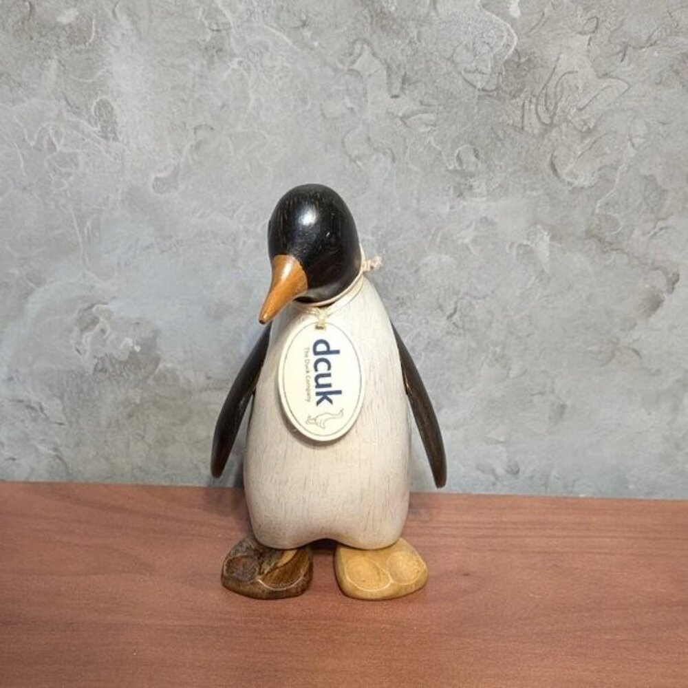 DCUK Mum Emperor Penguin 7-1/2" Black and White Rare Two tone Feet